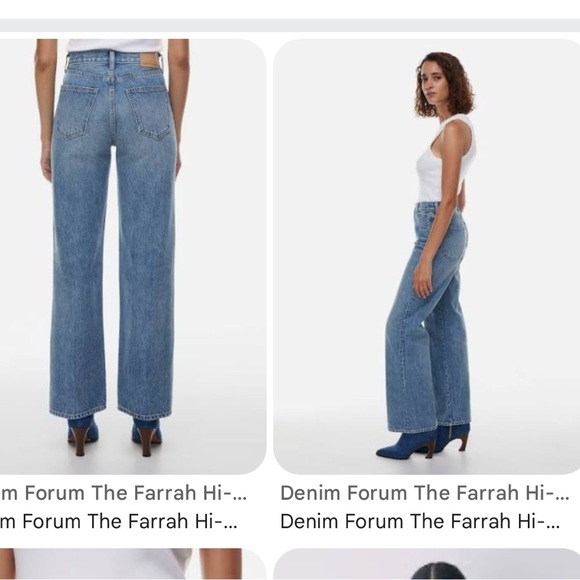 Aritzia denim forum Farrah hi rise denim jeans - Picture 4 of 4